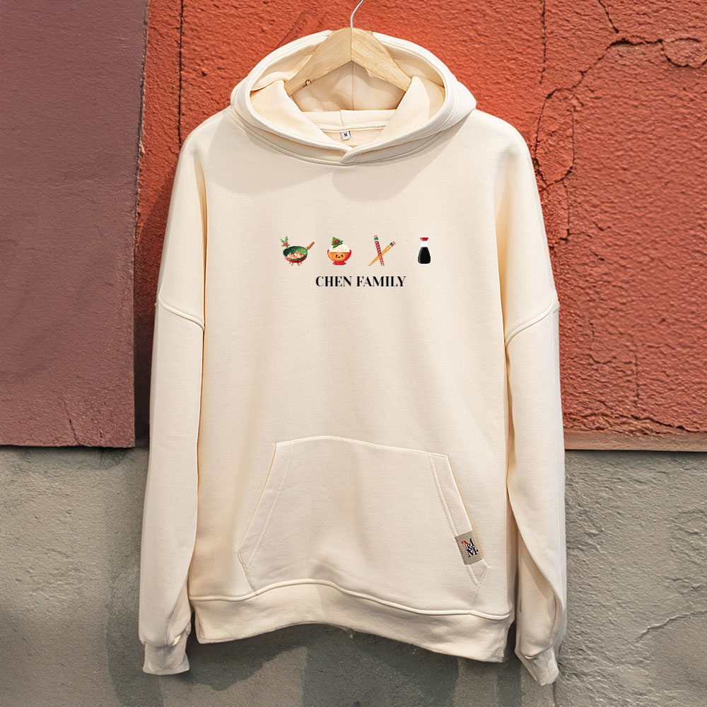 Asian Family Christmas | M&M Premium Hoodie